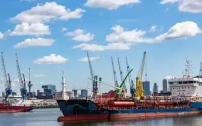 Hafen von Rotterdam - Containerlogistik